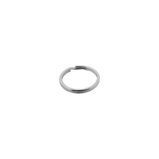 Sleutelhanger Durabel met ring, diameter 24 mm, blauw