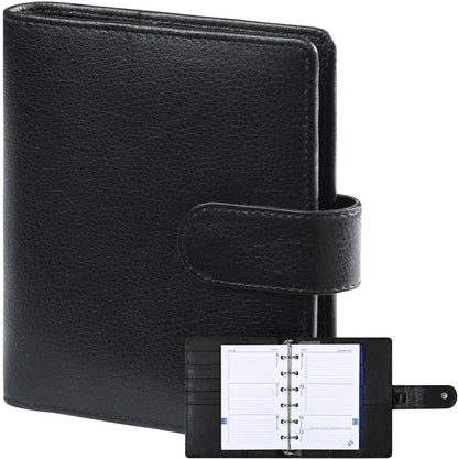 Kalpa Pocket Organizer incl. Agenda 2024-2025 zwart crocoprint - 5