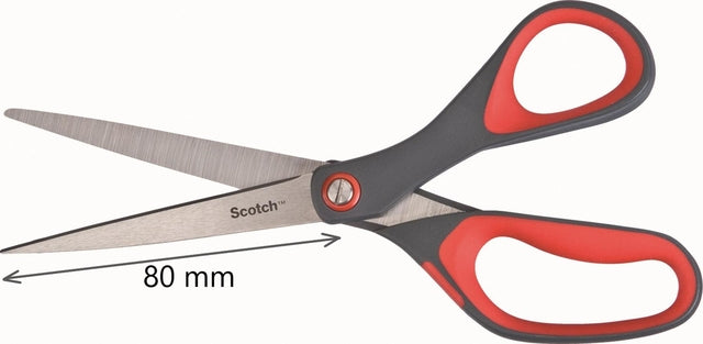 Schaar Scotch 20cm precision met rood blister - 4