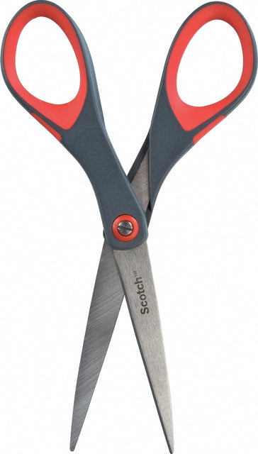 Schaar Scotch 18cm precision rood met blister - 3