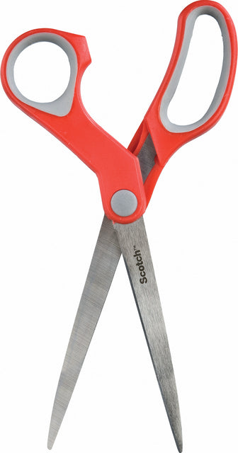 Scotch Comfort 18cm allround schaar in rood blisterverpakking - 2
