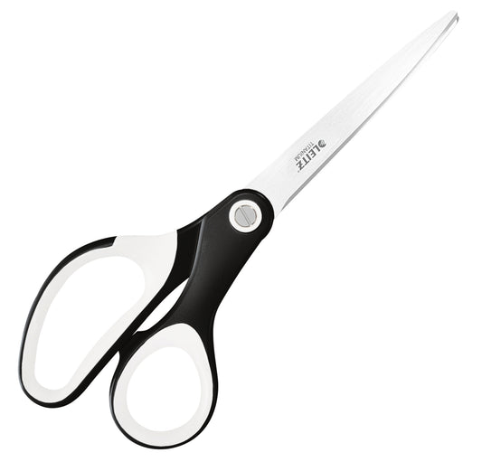 Leitz WOW Titanium 205mm schaar in zwart met Duitse kwaliteit
