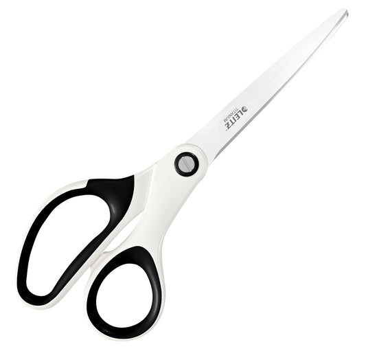 Leitz WOW Titanium Schaar 205mm wit voor kantoorgebruik