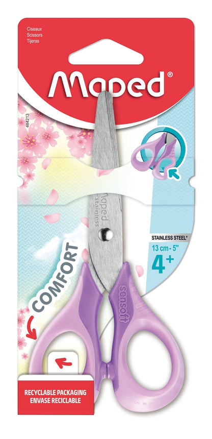 Maped Sensoft 13cm pastel gekleurde schaar met ergonomische ringen - 5
