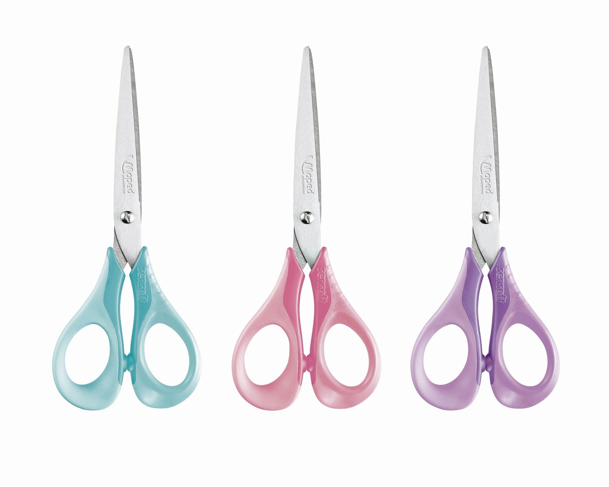 Schaar Maped Sensoft 16cm pastel assorti - 7