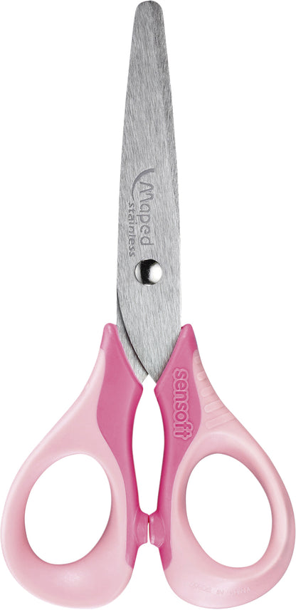 Maped Sensoft 24 pastel gekleurde scharen van 13cm met ergonomische ringen - 2