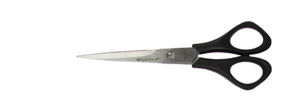 Quantore 160mm zwarte schaar met plastic handvat