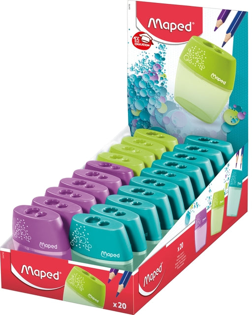 Puntenslijper Maped Shaker 2g assorti