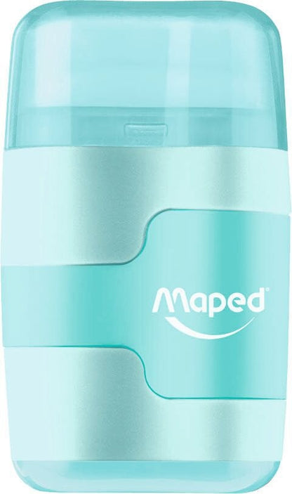 Maped Connect 20 Stuks Pastel Slijper en Gum in Eén - 7