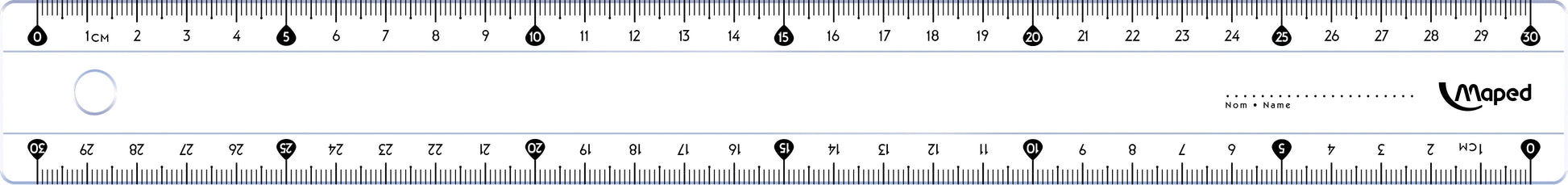 Maped Classic Liniaal 30cm met dubbele bedrukking