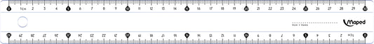 Maped Classic Liniaal 30cm met dubbele bedrukking
