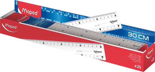 Maped Classic Liniaal 30cm met dubbele bedrukking