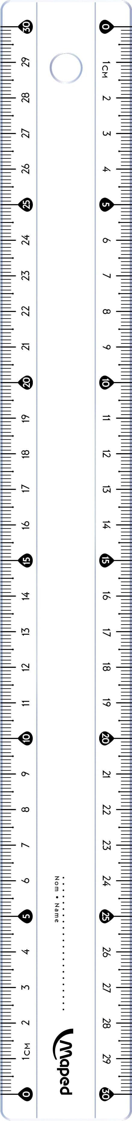 Maped Classic Liniaal 30cm met dubbele bedrukking - 2