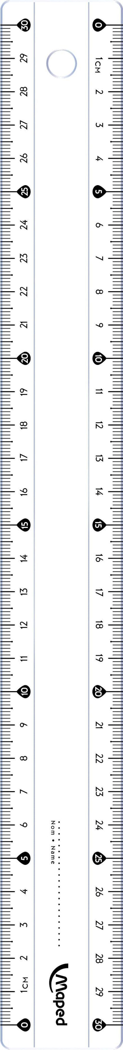 Maped Classic Liniaal 30cm met dubbele bedrukking - 2