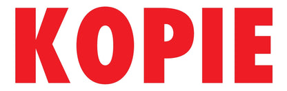 Colop 20 KOPIE Rood Zelfinktende Stempel - 2