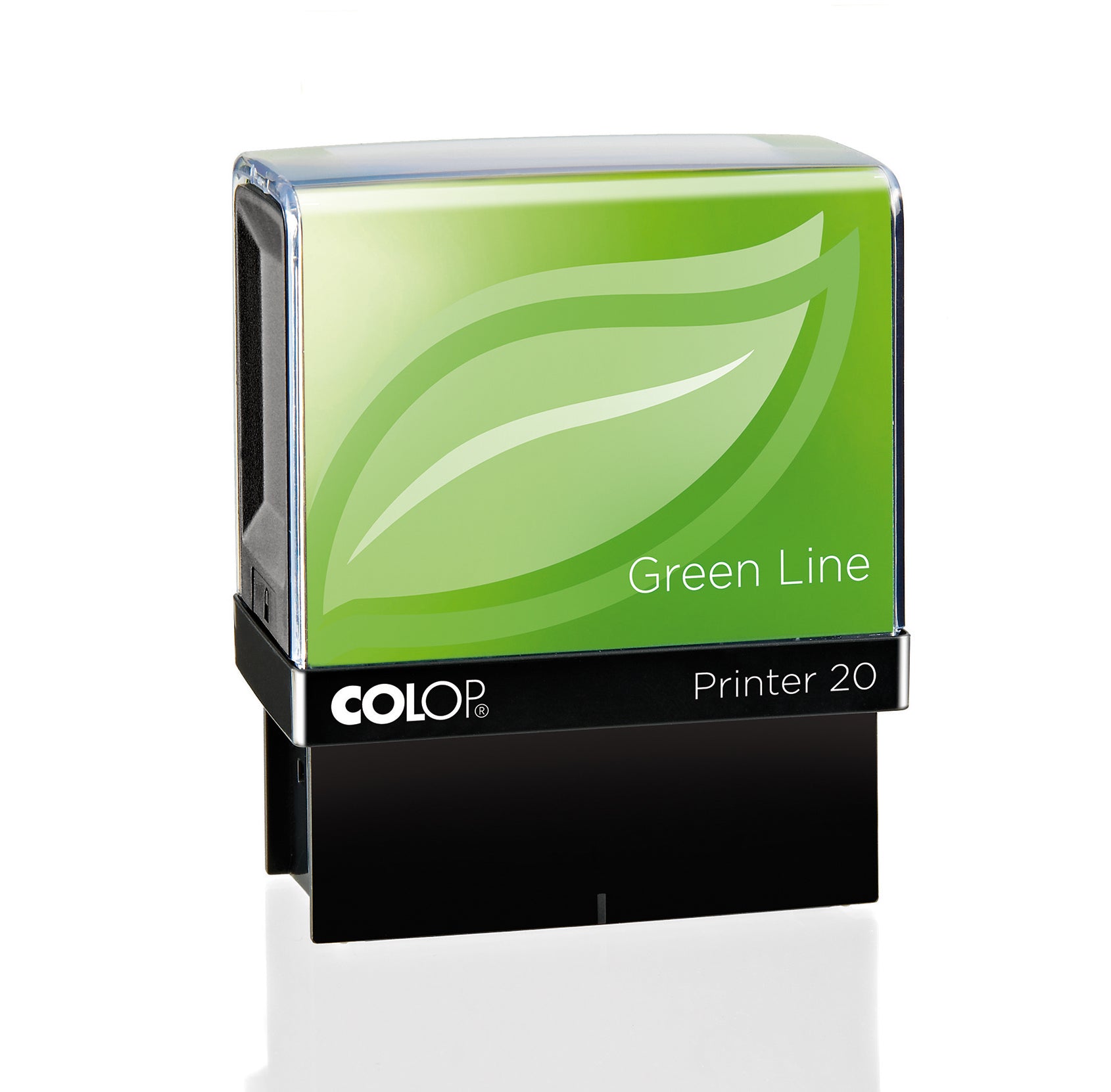 Colop Green Line tekststempel 38x14mm, duurzaam en gerecycled