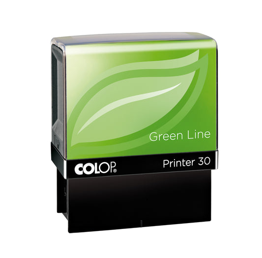Colop 30 Green Line 47x18mm Persoonlijke Stempel met Duurzame Materialen
