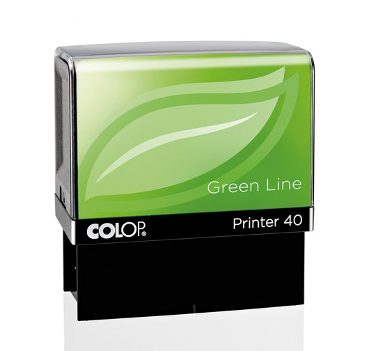Colop Green Line tekststempel 59x23mm, milieuvriendelijk