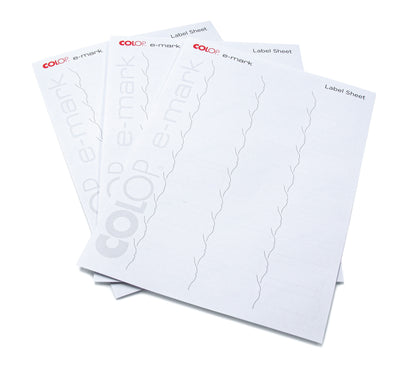 Colop E-Mark Labels voor Bedrukking en Markering
