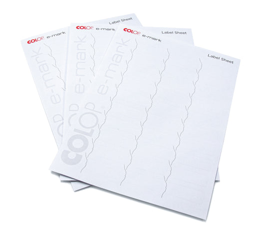 Colop E-Mark Labels voor Bedrukking en Markering