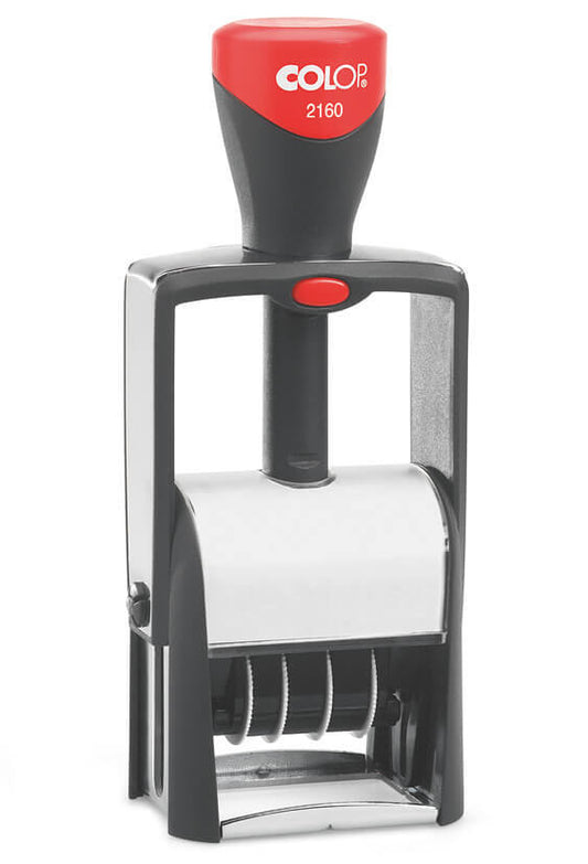 Colop Woord-Datumstempel S2160 Persoonlijk Ontwerp 24x41mm
