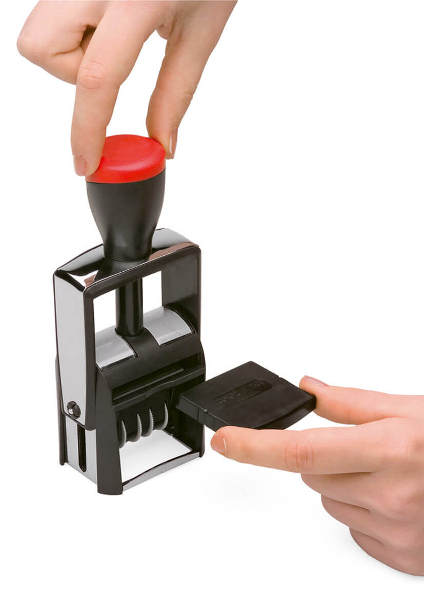 Colop Woord-Datumstempel S2160 Persoonlijk Ontwerp 24x41mm - 3