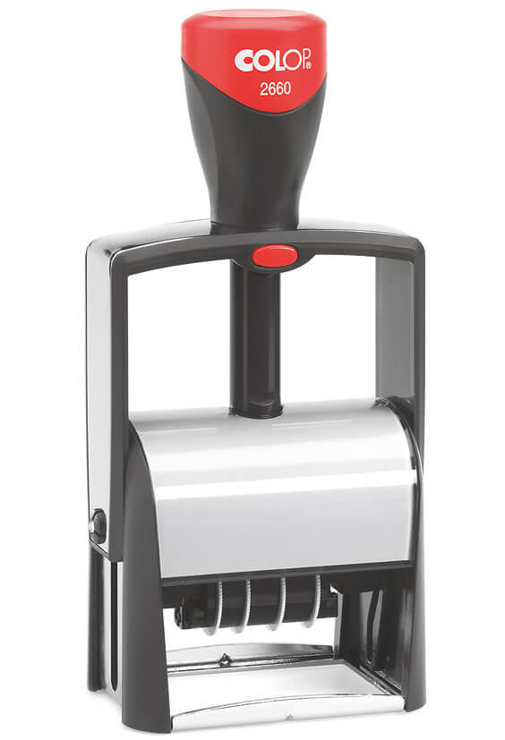 Colop Woord-Datumstempel S2660 Persoonlijk Ontwerp 37x58mm