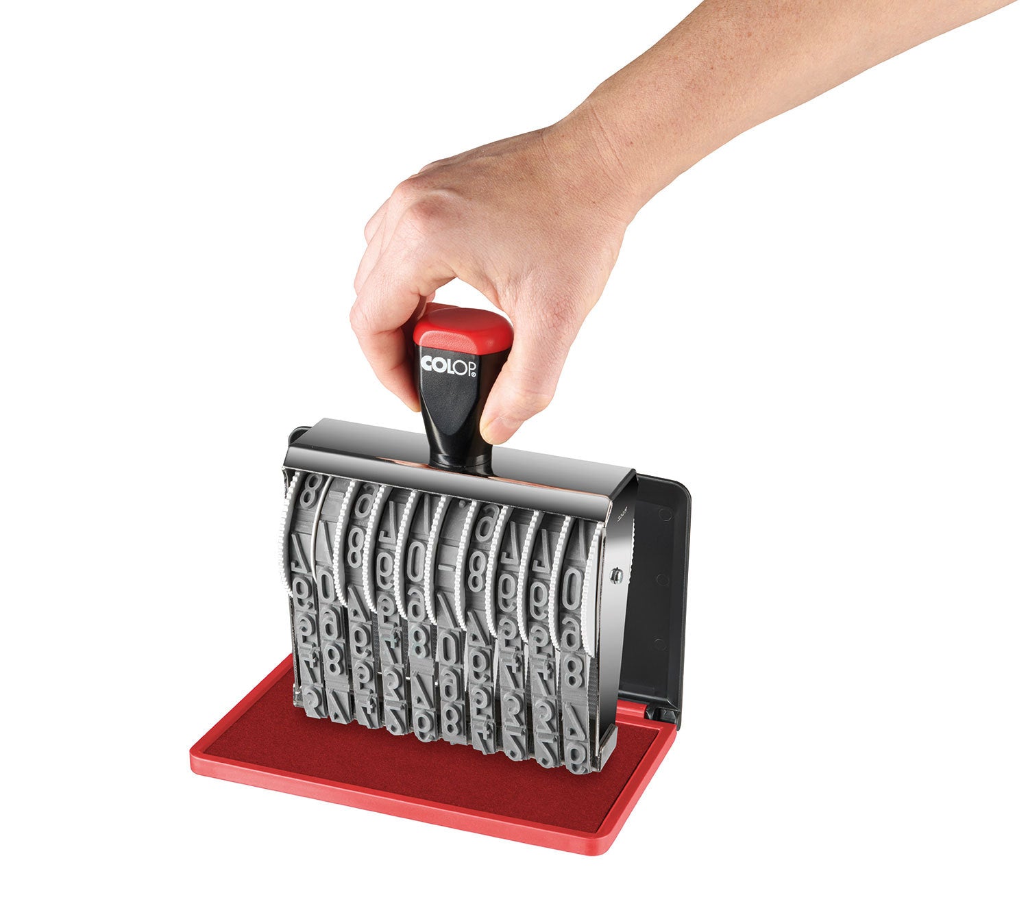 Inktkussen Colop Micro 3 16x9cm rood - 3
