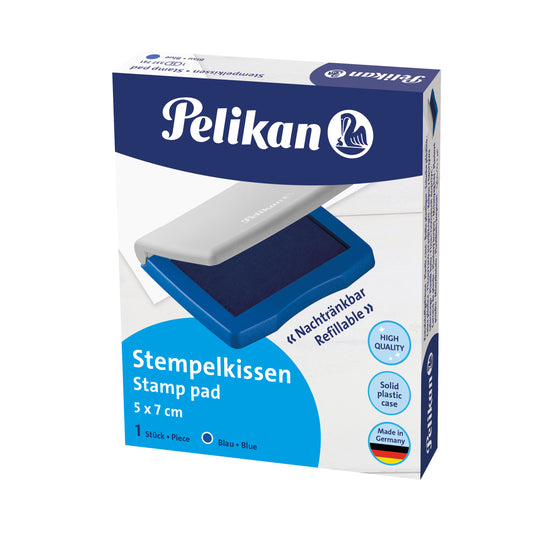 Pelikan 3e stempelkussen, 50x70mm, blauw