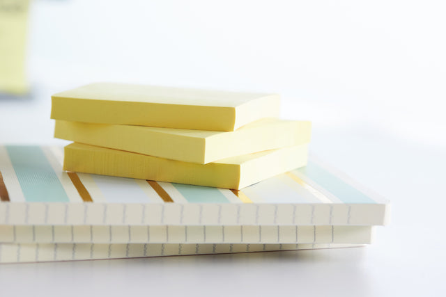 Memoblok Post-it® Recycled Notes 76x127mm geel, milieuvriendelijk - 2