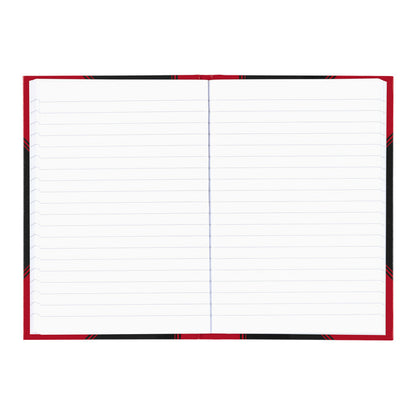 Bantex Zwart/Rood A5 Gelinieerd Notitieboek met Harde Kaft - 3
