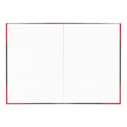 Bantex Zwart/Rood A4 Gelinieerd Notitieboek met Harde Kaft - 3