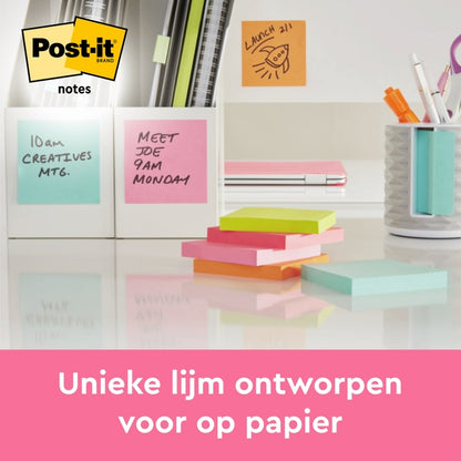 Post-it Neon Geel Notes 76x76mm - 2