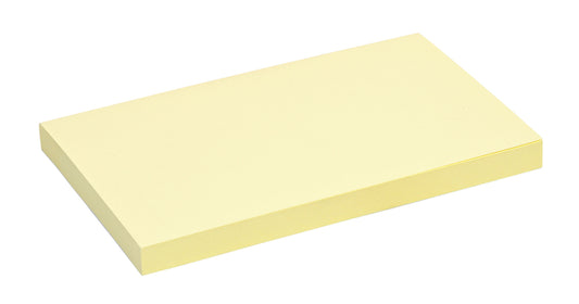 Memoblok Quantore 76x127mm Geel, 100 vellen