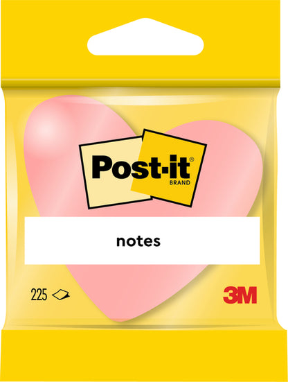 Post-it Memoblok Vormen 2007 Hart Roze, 70x70mm, 225 vel - 3