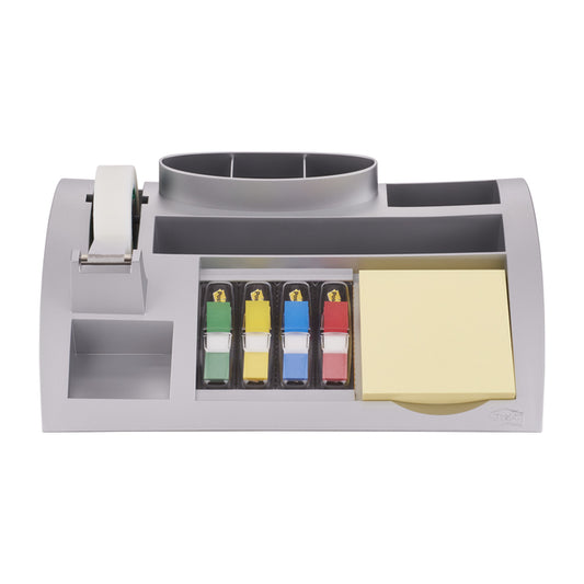 Bureau Organizer Post-it C50 Zilvergrijs inclusief accessoires