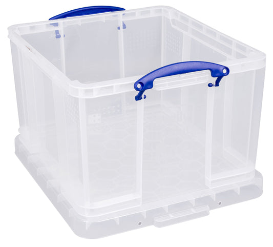 Opbergdoos Really Useful 42 liter, transparant