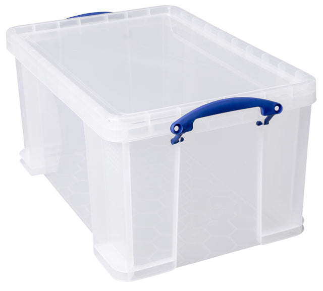 Opbergdoos Really Useful 48 liter, transparant