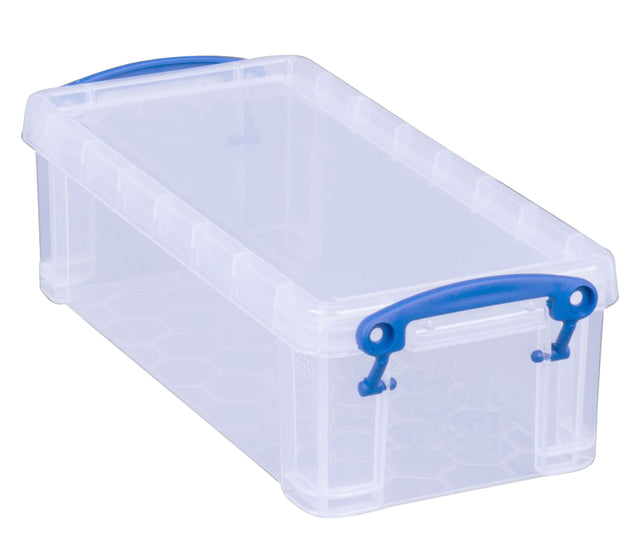 Really Useful Opbergbox 0,9 liter 220x100x70mm, stapelbaar