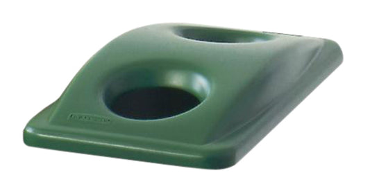 Rubbermaid Slim Jim Vented deksel voor fles en blik, grijs