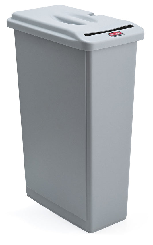 Rubbermaid Slim Jim vertrouwelijk afvalcontainer 87 liter, grijs