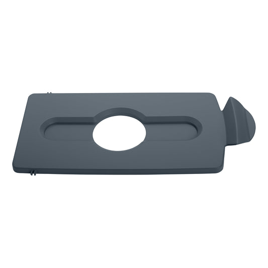 Rubbermaid Slim Jim RS Fles- en Blikdeksel Grijs