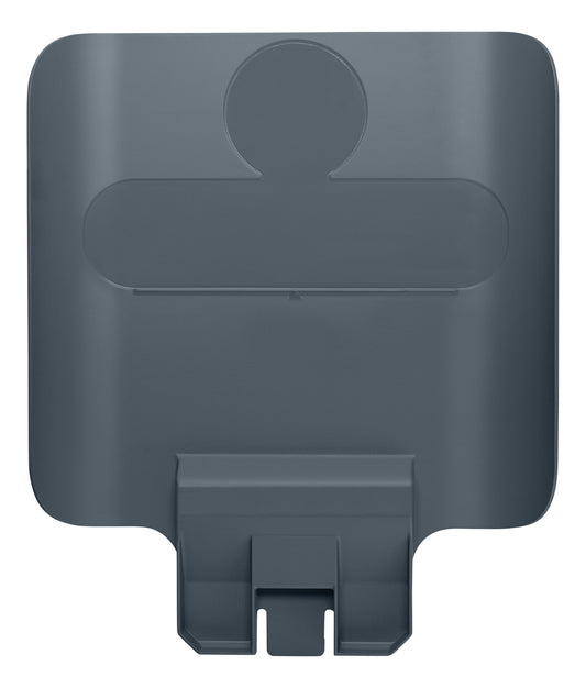 Rubbermaid Slim Jim RS Grijs Communicatiepaneel