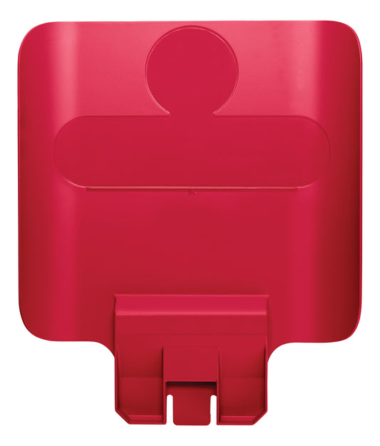 Rubbermaid Slim Jim RS Rood Communicatiepaneel