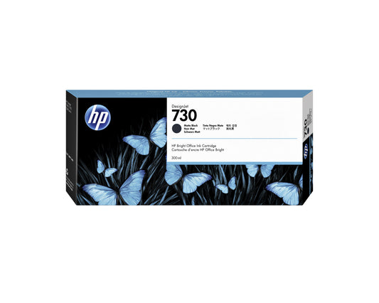 HP 730 300ml mat zwart inktcartridge