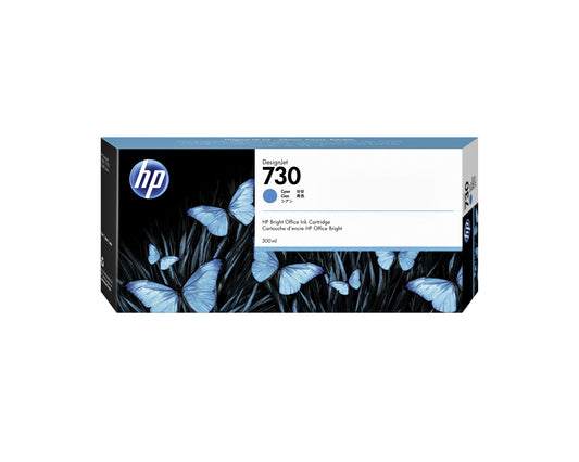HP 730 300ml Blauw Inktcartridge (P2V68A) voor grote fotoafdrukken