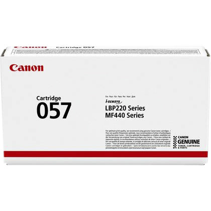 Canon 057 Zwart Tonercartridge voor hoogwaardige afdrukken