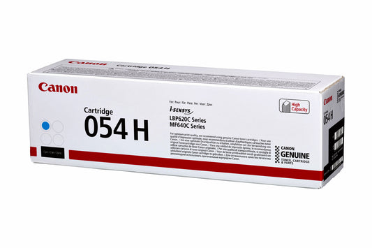 Canon 054H Blauw Tonercartridge, hoog capaciteit, tot 2300 pagina's