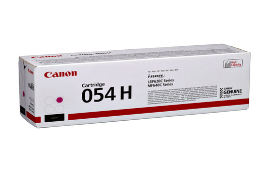 Canon 054H Rood Tonercartridge, hoog capaciteit, tot 2300 pagina's