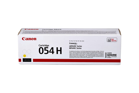 Canon 054H Gele Tonercartridge - Hoogwaardige kleurafdrukken